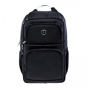 17SA-6601F Große Mehrfachtaschen Hochwertige Oxford-Nylontasche mit Metallgriff und 17 Zoll Laptop-Rucksack