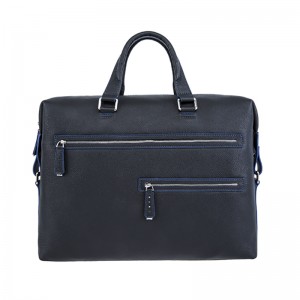 18SG-6817F Herren Leechee Echtes Leder Laptop Aktentasche Business Bag withTablet Pocket