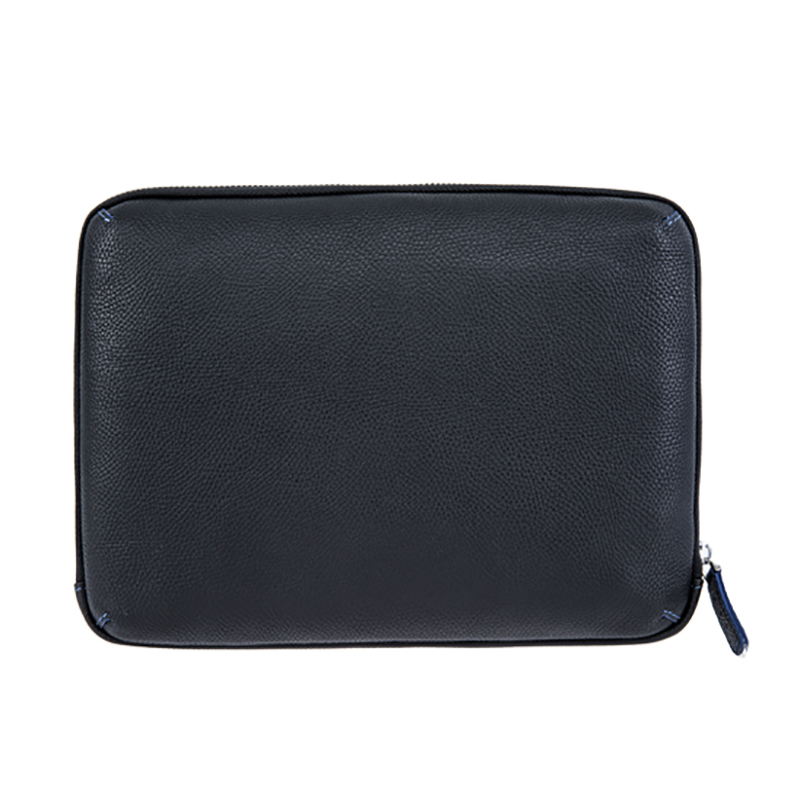 18SG-6831F Soft Litchi Texture Herren Tasche Leder Handtasche Compact Wrist Pouch Organizer Tasche für Männer